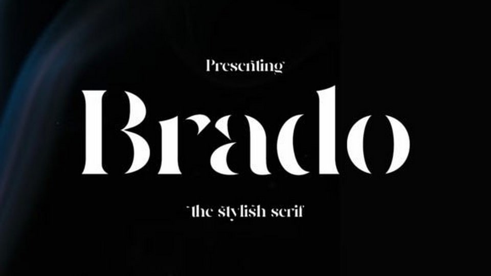 

Brado: An Easy to Mix Font for Creating Logos and Other Products