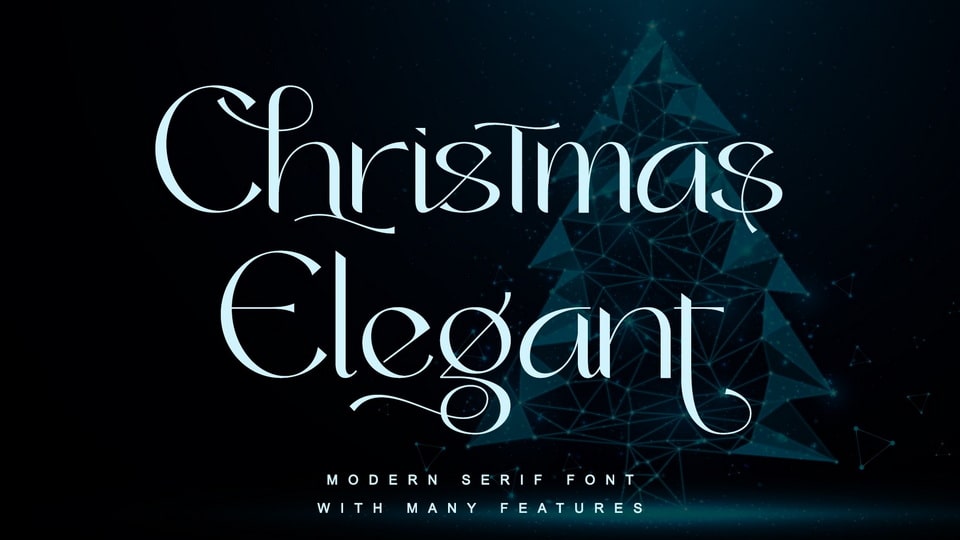 

Christmas Elegant - Modern Classic Serif Font