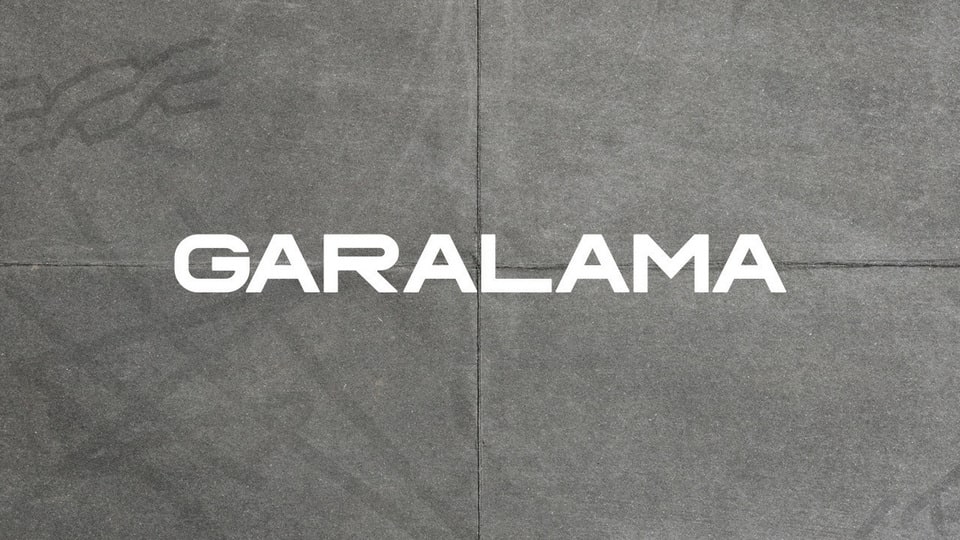

Garalama: A Bold and Strong Display Font