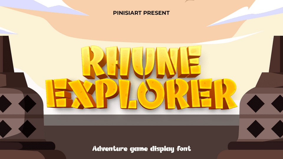 

Rhune Explorer: Adventure Game Display Font