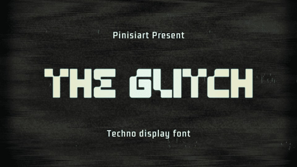 The Glitch: A Font for the Technical World