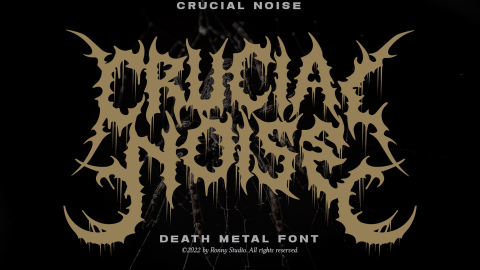 Crucial Noise Font