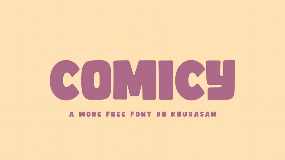 

Comicy: A Bold and Playful Display Font