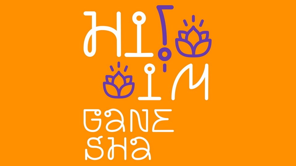 

Ganesha: A Font Inspired By India's Rich Cultural Heritage