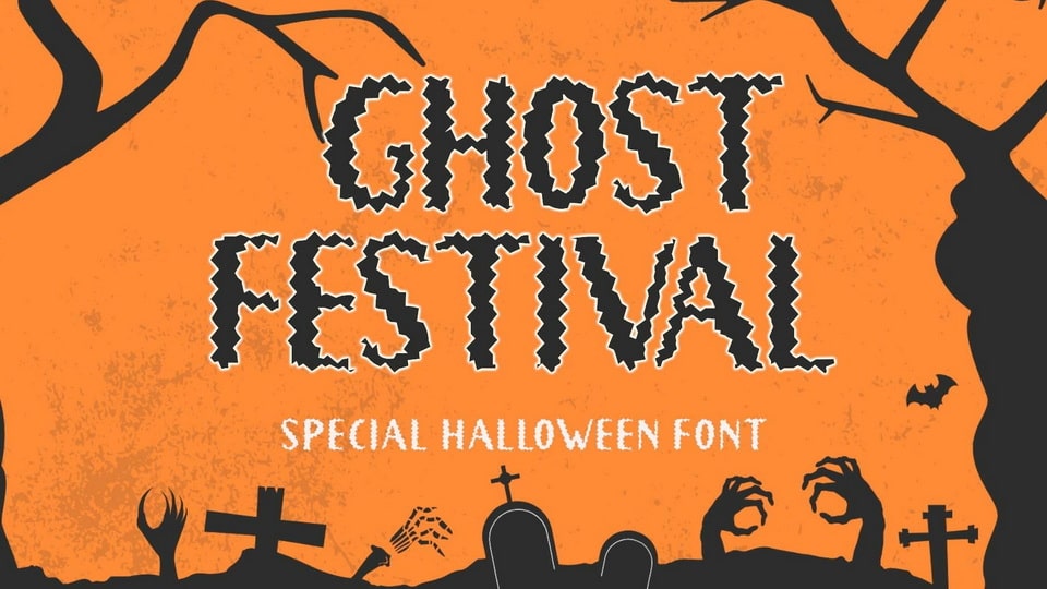 

Ghost Festival: Unique Font Perfect for Halloween