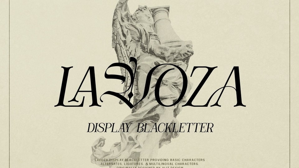

Lavoza: A Bold and Classic Font with a Modern Twist