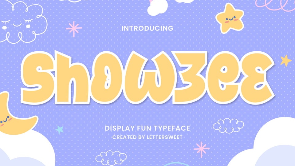 

Showzee: A Fun and Friendly Display Font