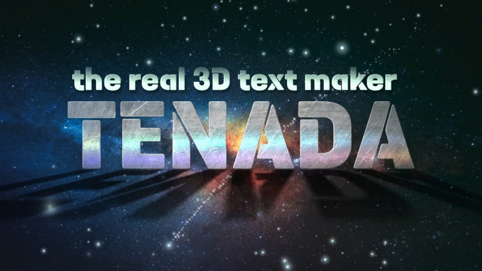 

Tenada: A Modern Stencil Font with Unique Design