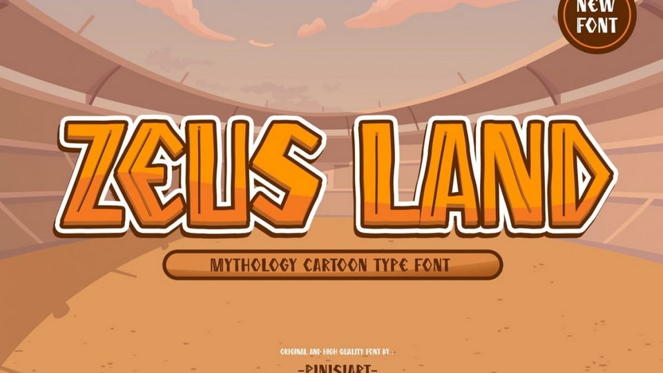 

Zeus Land: A Gaming Font Inspired By the Ancient Greek Era