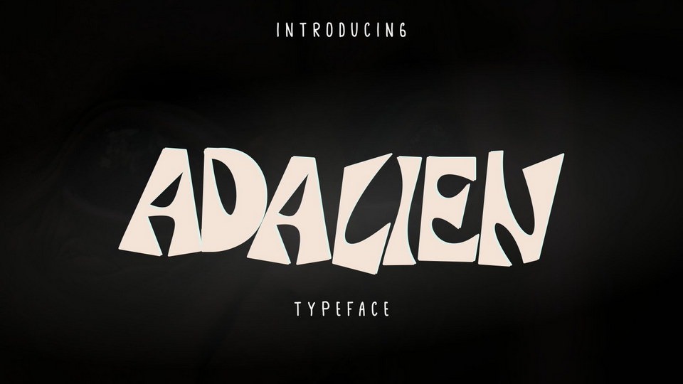 Adalien: Playful Font for Your Design Projects