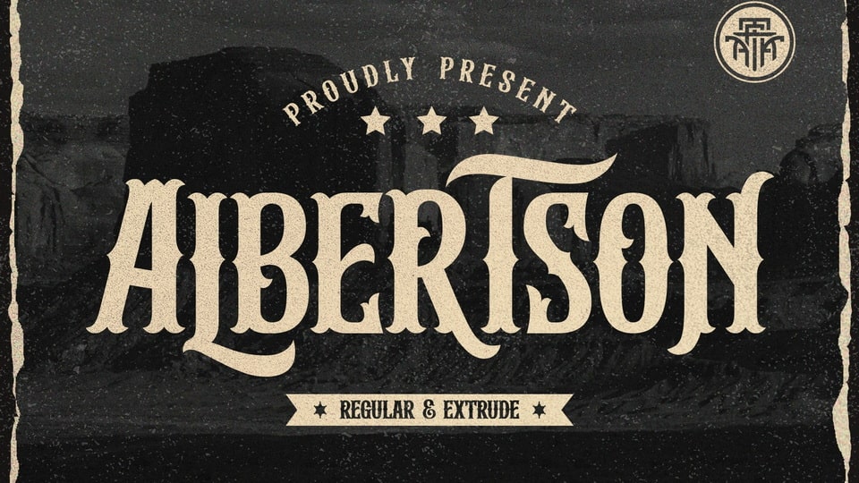 Albertson: A Robust Retro Font for Classic Designs