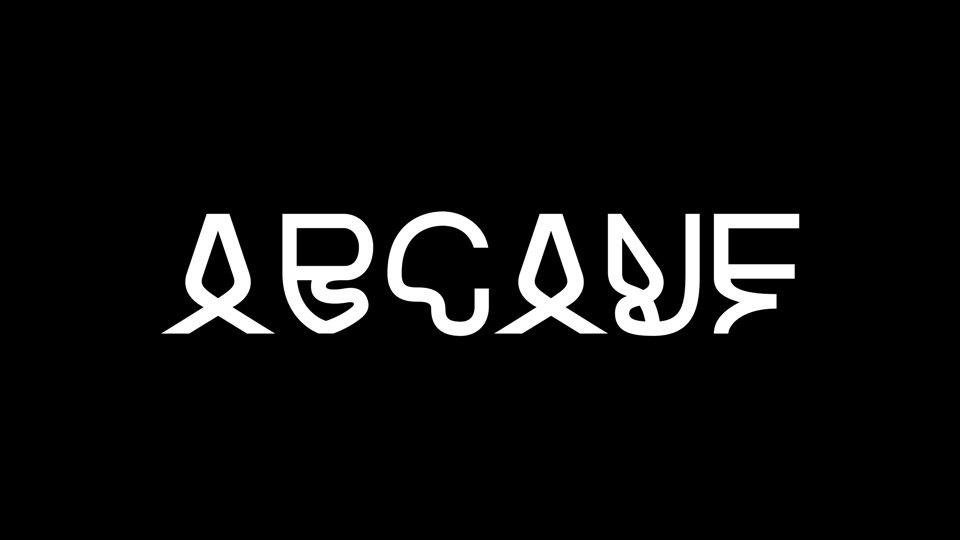 

Arcane: An Innovative Typeface with Exclusive Glyphs