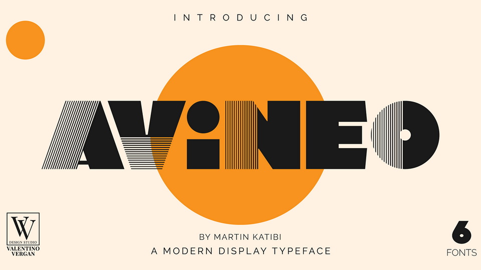  Avineo: A Unique Display Typeface with Imaginative Lowercase Characters