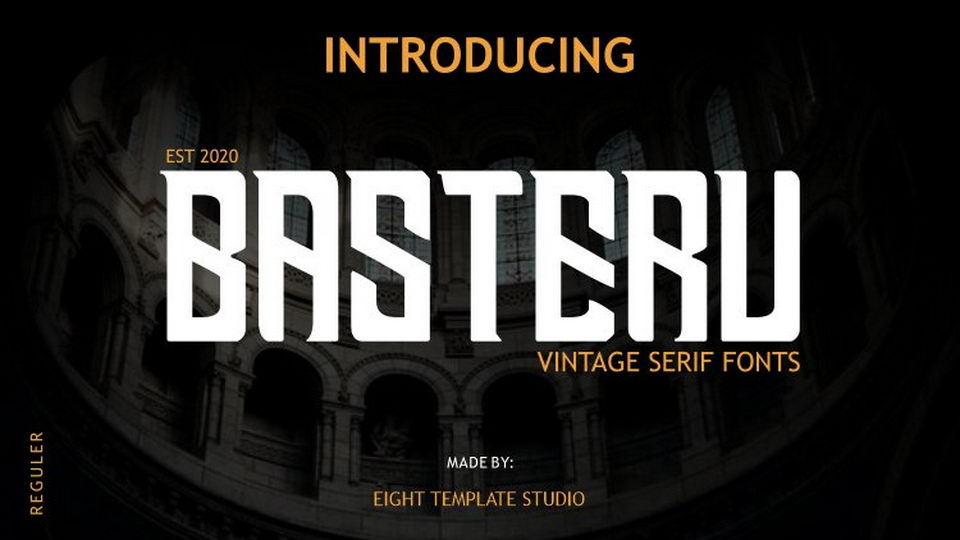 

Basteru: An Incredibly Versatile Vintage Serif Font