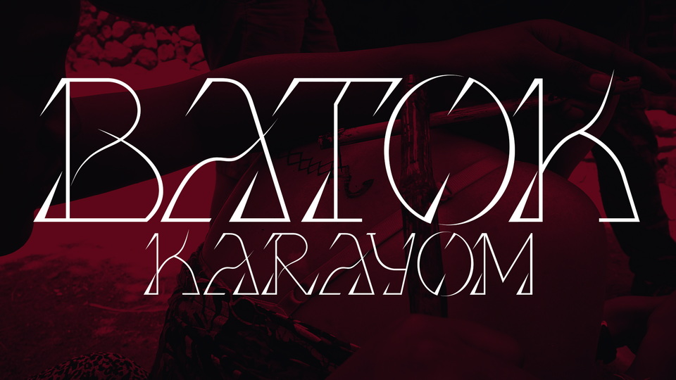 Batok: A Typeface Inspired by the Ancient Tattoo Art of the Philippines