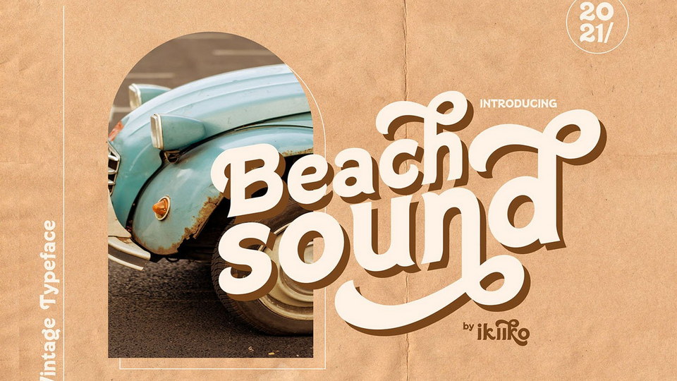 Beach Sound Font: Perfect Blend of Modern and Retro Styles for 60s or 70s Projects