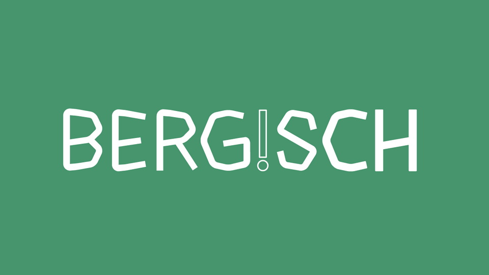 

Bergisch: A Bold and Striking Display Typeface Inspired by the Bergisches Land Region of Germany