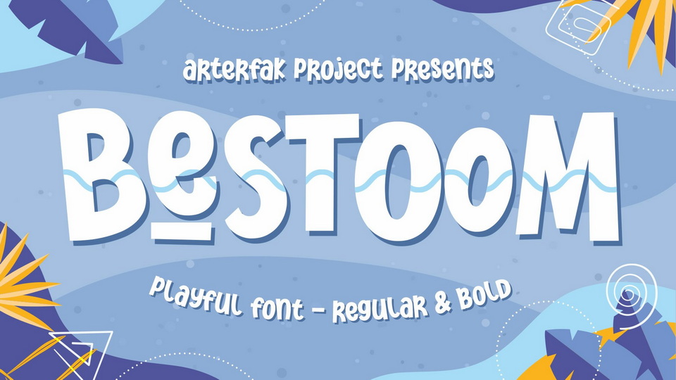 Bestoom: A Playful Handwritten Font Inspired by Comics and Kids' Storybooks