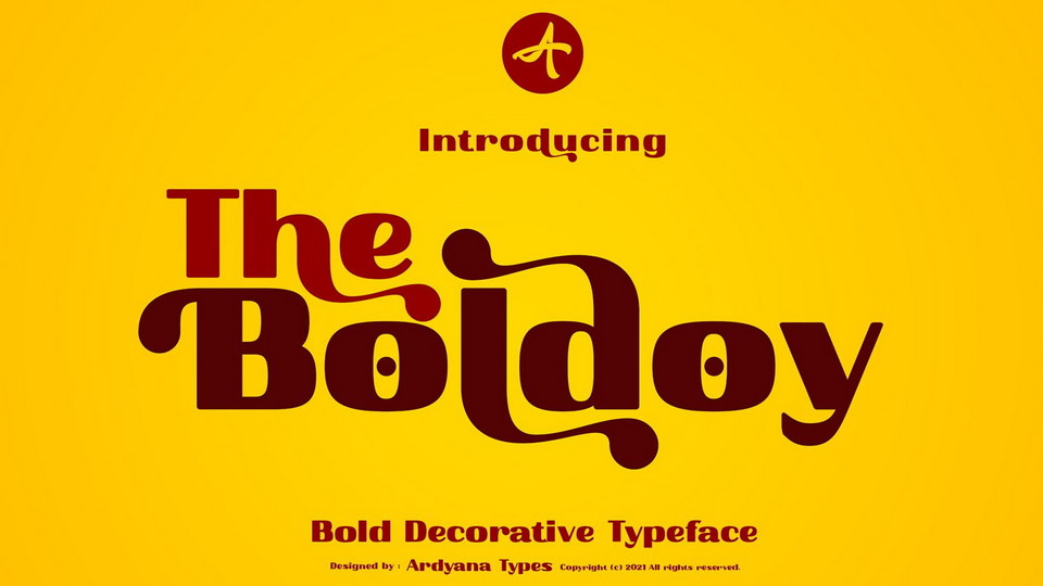 

Big Boy Boldoy - A Stunning Display Font with a Dynamic and Energetic Character