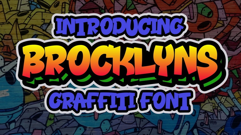 

Brooklyn Font - Add Street-Style Flair to Your Designs!
