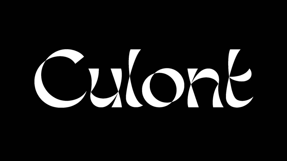 

Culont: An Attractive and Versatile Display Typeface