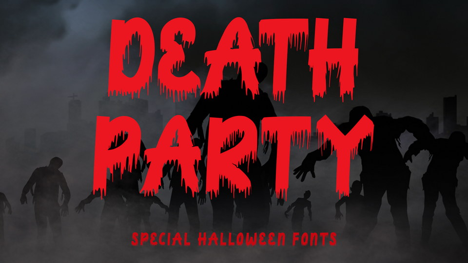 Spook up Your Halloween Party with the Death Party Font