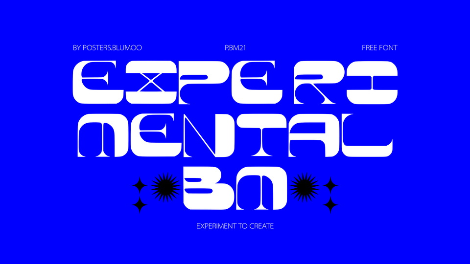 

Experimental BM: Versatile Font for Graphic Designers