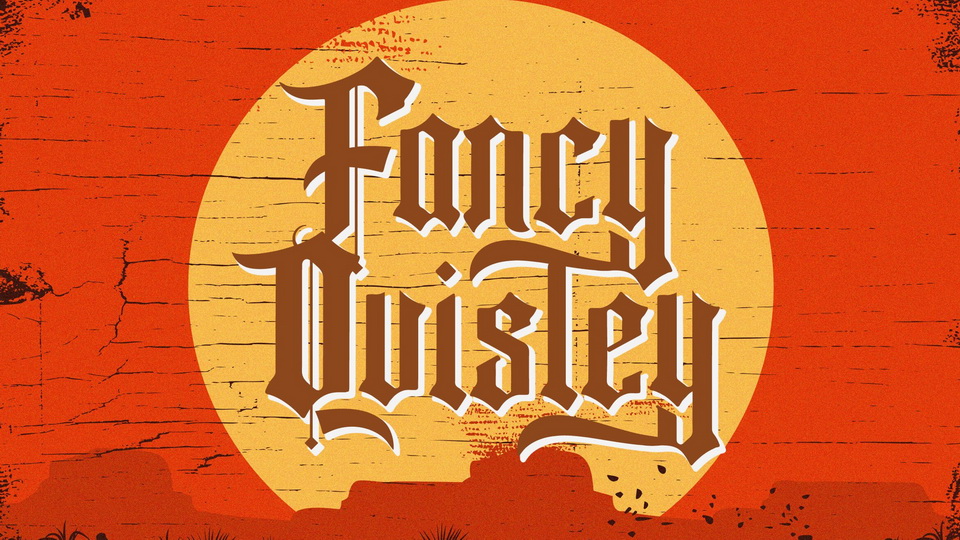 

Fancy Quisley: A Bold and Elegant Blackletter Font for Creative Projects