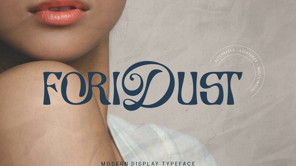 

Foridust: A Slightly Distorted Display Font
