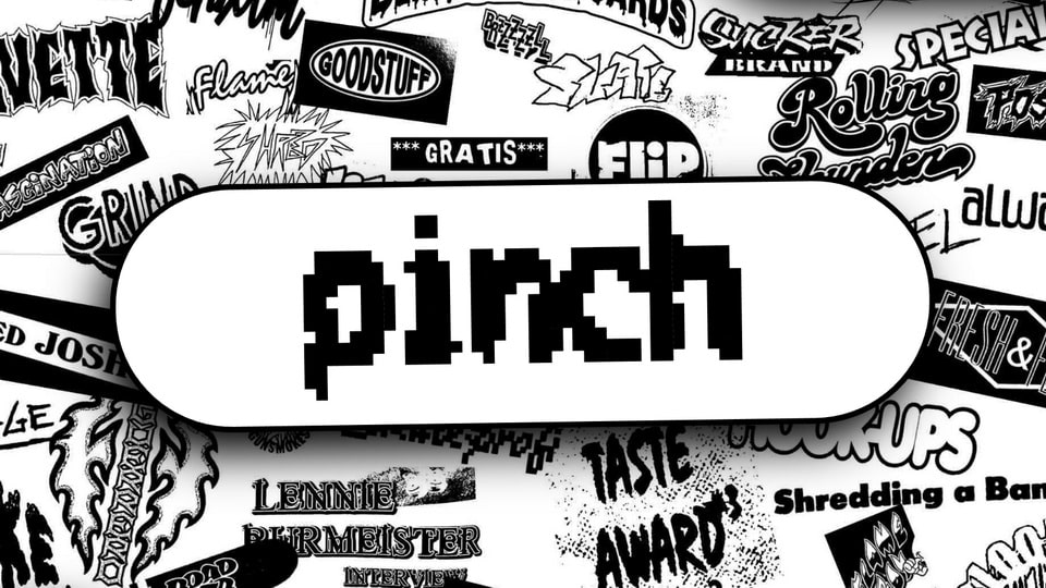 

GO Pinch: A Funky and Unique Font Inspired by Skate Culture