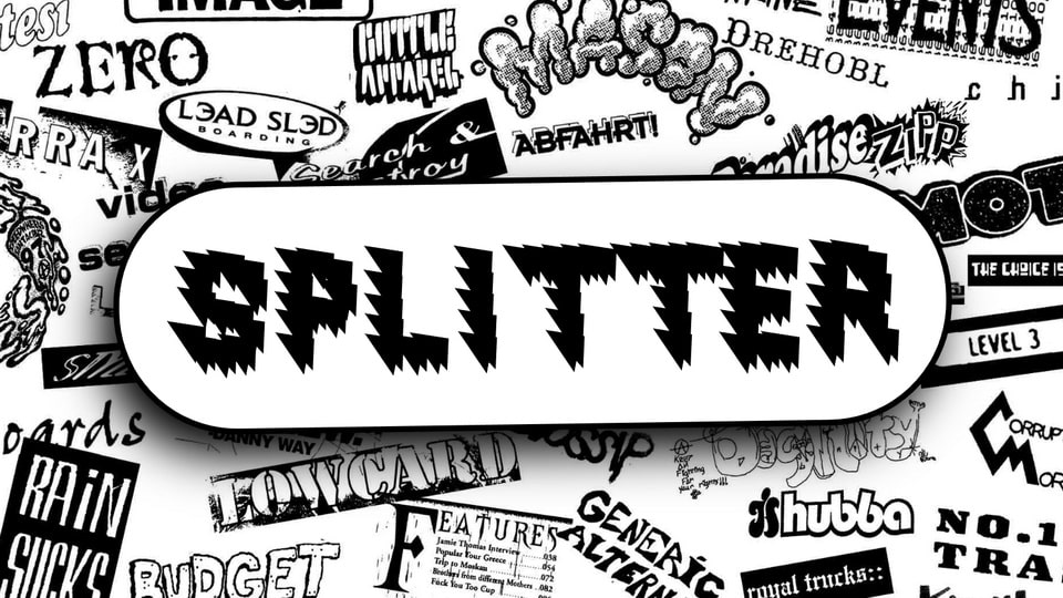 

Griptype: A Unique Typeface Inspired by Skateboarding Culture