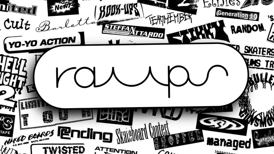 

Griptype: Celebrating Skate Culture with a Unique and Quirky Typeface