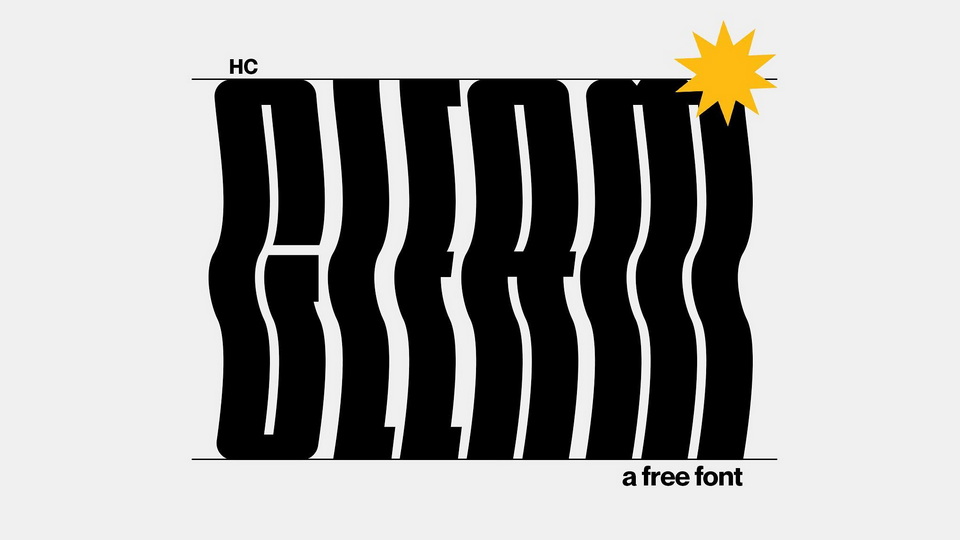 HC Gleam: A Bold and Unique Font Inspired by the Guiding Light