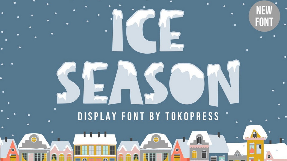 Ice Season: A Font for Winter Bliss and Creative Delight