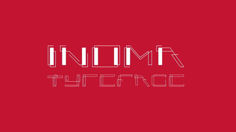 Inoma: A Unique Display Typeface for Cutting-Edge Designs