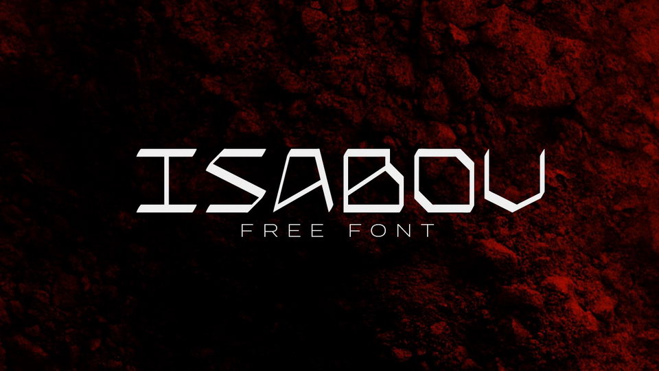

Isabov: A Bold, Futuristic Font Family with Variable Glyphs