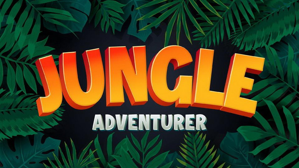 

Jungle Adventurer Sans-Serif Font: Unleash Your Creativity!