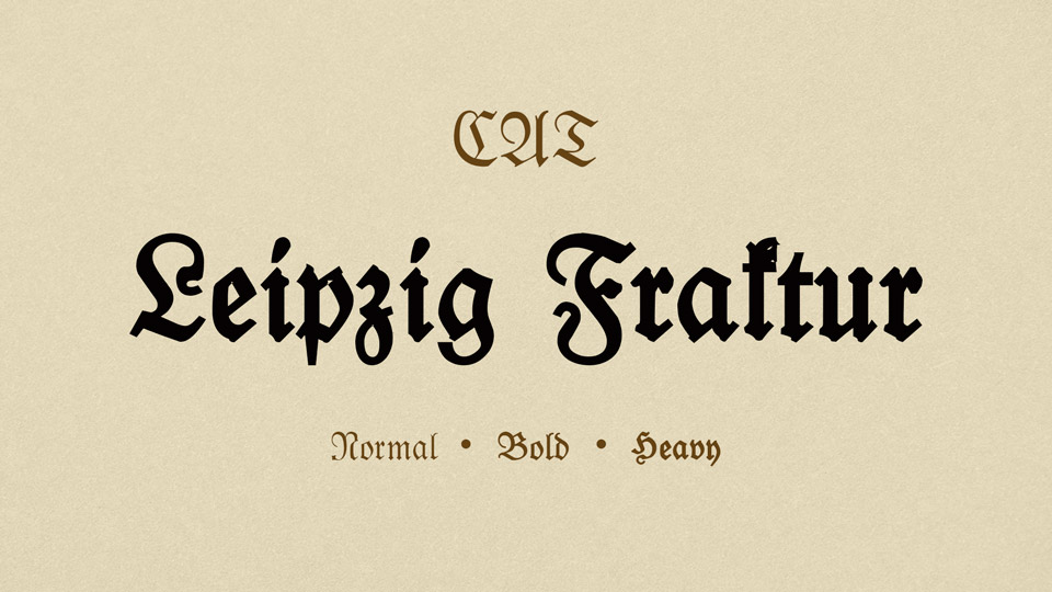 

Leipzig Fraktur: A Timeless and Versatile Font