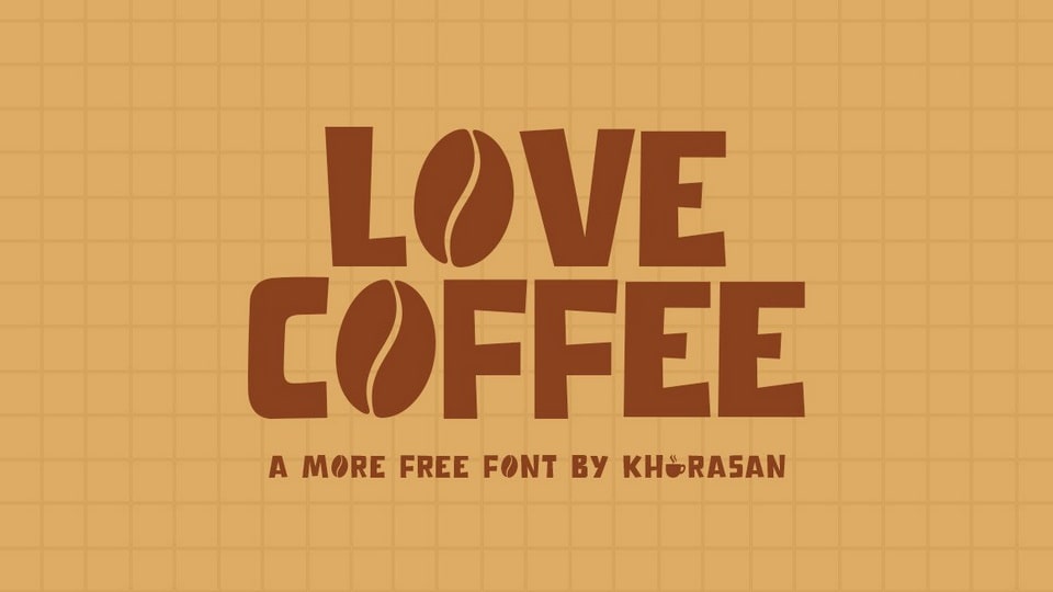 

Love Coffee: A Playful and Fancy Display Font