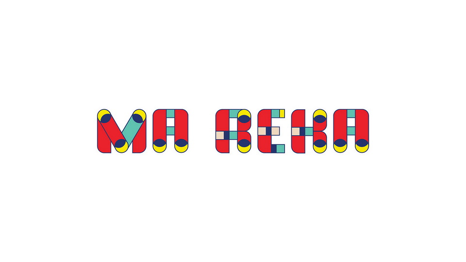 

MA REKA: A Unique Font Based on Geometric Shapes and the Fibonacci Sequence
