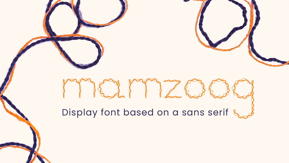 Stunning Mamzoog Display Typeface: Inspired by Islamic Geometric Patterns