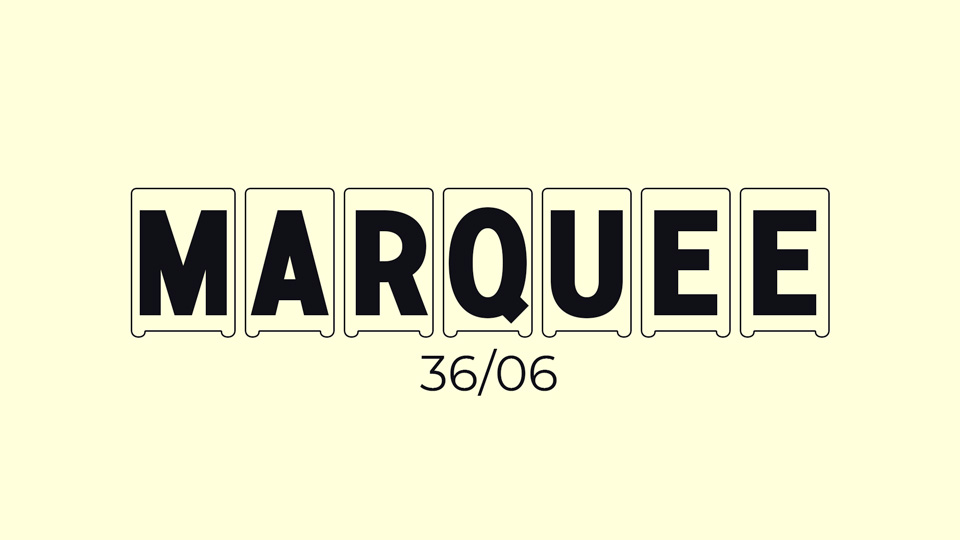 

Marquee: A Unique Typeface with a Timeless Appeal