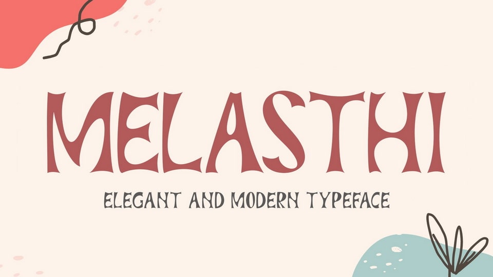 

Melasthi: A Modern and Elegant Sans-Serif Font