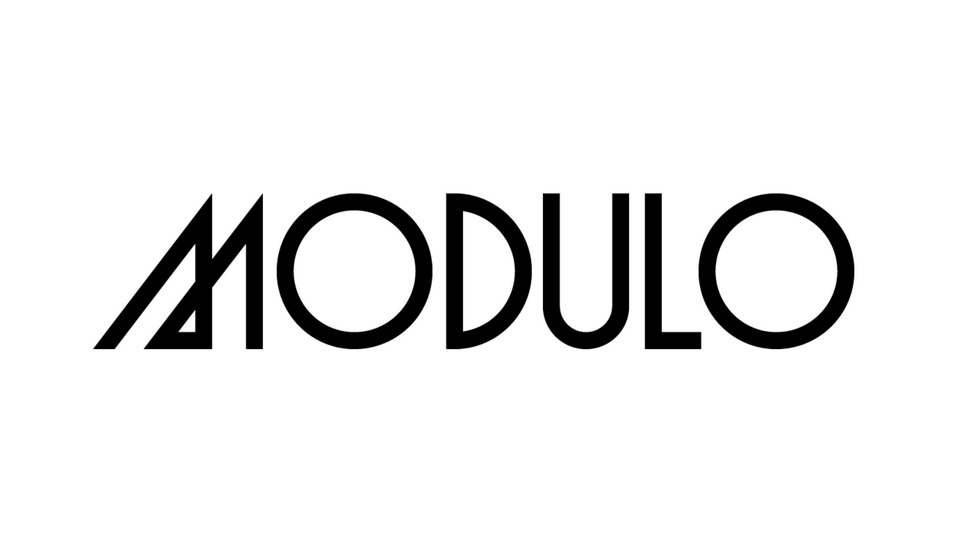 Modulo: A Modular Display Typeface with OpenType Features
