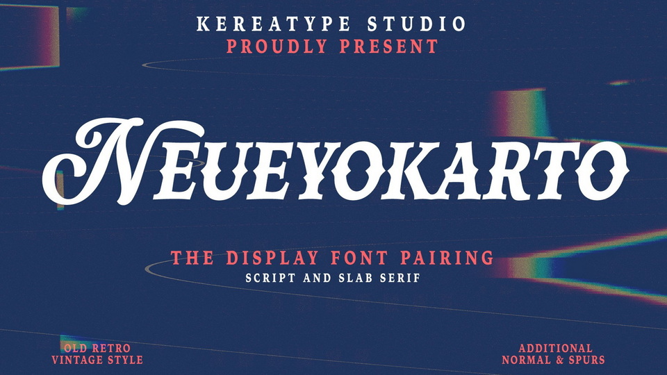  Neue Yokarto: An Ornamental Font Pairing Inspired by Vintage Design