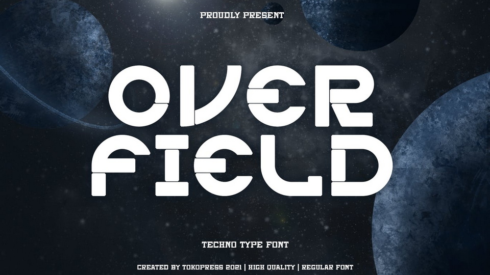 

Overfield - The Perfect Font for All Your Futuristic, Robotic, and Sci-Fi Needs