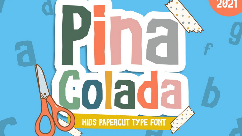 

The Pina Colada Font: Get Creative and Start Designing Today!