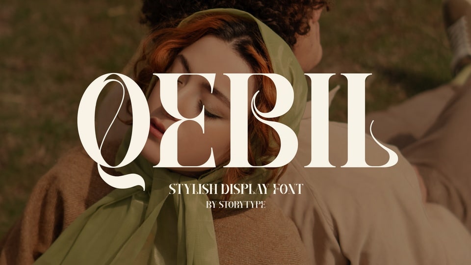  Qebil: Typeface That Radiates Elegance and Modernity