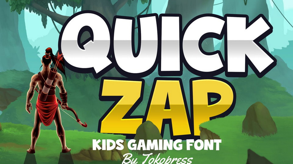  Quick Zap - Perfect Font for Kids