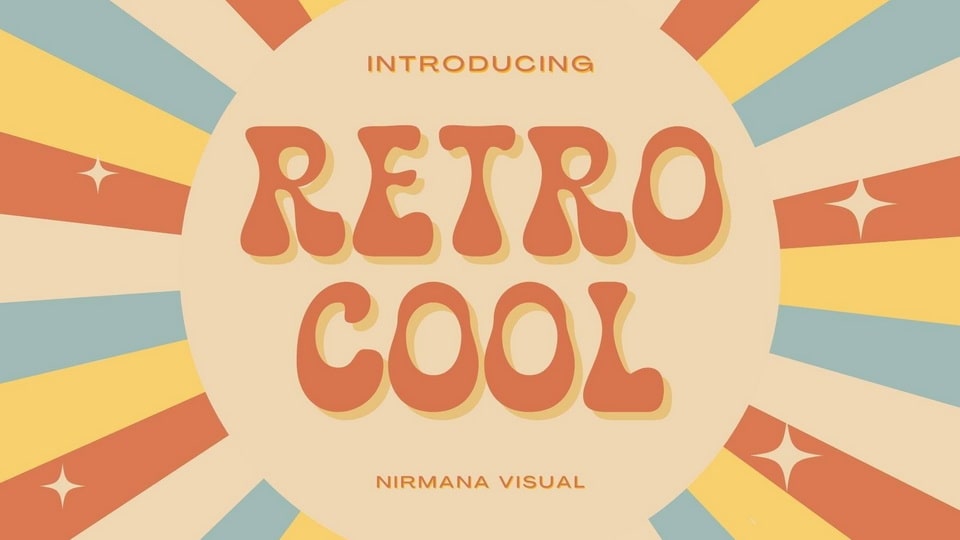 

Retro Cool: A Groovy Display Font Inspired by the 70s and 80s